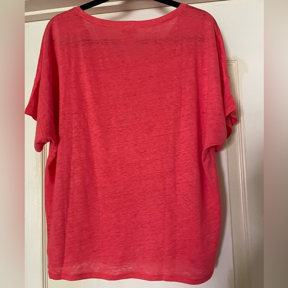 Chico’s Relaxed Linen Tee - Picture 3 of 7